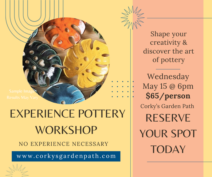 Experience Pottery Leaf Impression Workshop