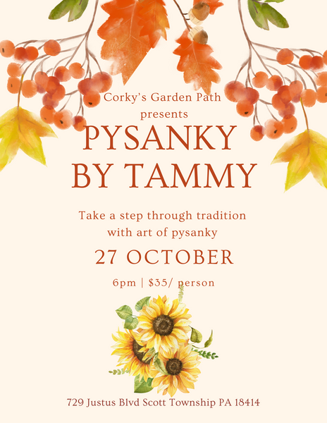 Fall Pysanky Workshop