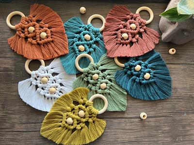 Beaded Macrame Feather Workshop