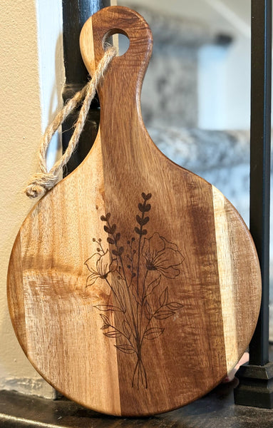 Wood Burning: Monogram Charcuterie Board Workshop