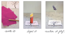 Load image into Gallery viewer, Scarlet Hearts Flying Wish Paper Mini Kit
